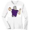 1-DAY RUSH NO MINIMUM Ladies Long Sleeve Crew Neck T-Shirt Thumbnail