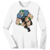 1-DAY RUSH NO MINIMUM Ladies Long Sleeve Crew Neck T-Shirt Thumbnail