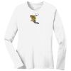 1-DAY RUSH NO MINIMUM Ladies Long Sleeve Crew Neck T-Shirt Thumbnail