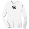 1-DAY RUSH NO MINIMUM Ladies Long Sleeve Crew Neck T-Shirt Thumbnail