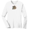 1-DAY RUSH NO MINIMUM Ladies Long Sleeve Crew Neck T-Shirt Thumbnail