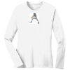 1-DAY RUSH NO MINIMUM Ladies Long Sleeve Crew Neck T-Shirt Thumbnail
