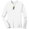 1-DAY RUSH NO MINIMUM Ladies Long Sleeve Crew Neck T-Shirt Thumbnail