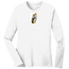 1-DAY RUSH NO MINIMUM Ladies Long Sleeve Crew Neck T-Shirt Thumbnail