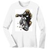 1-DAY RUSH NO MINIMUM Ladies Long Sleeve Crew Neck T-Shirt Thumbnail
