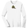 1-DAY RUSH NO MINIMUM Ladies Long Sleeve Crew Neck T-Shirt Thumbnail