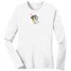 1-DAY RUSH NO MINIMUM Ladies Long Sleeve Crew Neck T-Shirt Thumbnail
