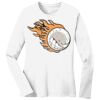 1-DAY RUSH NO MINIMUM Ladies Long Sleeve Crew Neck T-Shirt Thumbnail