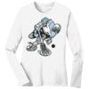 1-DAY RUSH NO MINIMUM Ladies Long Sleeve Crew Neck T-Shirt Thumbnail