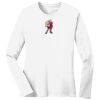 1-DAY RUSH NO MINIMUM Ladies Long Sleeve Crew Neck T-Shirt Thumbnail