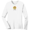 1-DAY RUSH NO MINIMUM Ladies Long Sleeve Crew Neck T-Shirt Thumbnail
