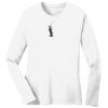 1-DAY RUSH NO MINIMUM Ladies Long Sleeve Crew Neck T-Shirt Thumbnail