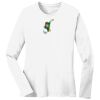 1-DAY RUSH NO MINIMUM Ladies Long Sleeve Crew Neck T-Shirt Thumbnail