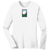1-DAY RUSH NO MINIMUM Ladies Long Sleeve Crew Neck T-Shirt Thumbnail