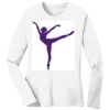 1-DAY RUSH NO MINIMUM Ladies Long Sleeve Crew Neck T-Shirt Thumbnail
