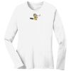 1-DAY RUSH NO MINIMUM Ladies Long Sleeve Crew Neck T-Shirt Thumbnail