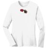 1-DAY RUSH NO MINIMUM Ladies Long Sleeve Crew Neck T-Shirt Thumbnail