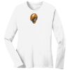 1-DAY RUSH NO MINIMUM Ladies Long Sleeve Crew Neck T-Shirt Thumbnail