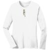1-DAY RUSH NO MINIMUM Ladies Long Sleeve Crew Neck T-Shirt Thumbnail