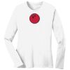 1-DAY RUSH NO MINIMUM Ladies Long Sleeve Crew Neck T-Shirt Thumbnail