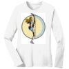 1-DAY RUSH NO MINIMUM Ladies Long Sleeve Crew Neck T-Shirt Thumbnail