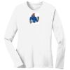1-DAY RUSH NO MINIMUM Ladies Long Sleeve Crew Neck T-Shirt Thumbnail