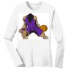 1-DAY RUSH NO MINIMUM Ladies Long Sleeve Crew Neck T-Shirt Thumbnail