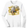1-DAY RUSH NO MINIMUM Ladies Long Sleeve Crew Neck T-Shirt Thumbnail
