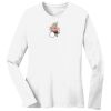 1-DAY RUSH NO MINIMUM Ladies Long Sleeve Crew Neck T-Shirt Thumbnail