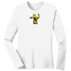 1-DAY RUSH NO MINIMUM Ladies Long Sleeve Crew Neck T-Shirt Thumbnail