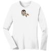 1-DAY RUSH NO MINIMUM Ladies Long Sleeve Crew Neck T-Shirt Thumbnail