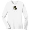 1-DAY RUSH NO MINIMUM Ladies Long Sleeve Crew Neck T-Shirt Thumbnail