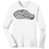 1-DAY RUSH NO MINIMUM Ladies Long Sleeve Crew Neck T-Shirt Thumbnail