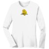 1-DAY RUSH NO MINIMUM Ladies Long Sleeve Crew Neck T-Shirt Thumbnail