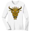1-DAY RUSH NO MINIMUM Ladies Long Sleeve Crew Neck T-Shirt Thumbnail