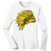 1-DAY RUSH NO MINIMUM Ladies Long Sleeve Crew Neck T-Shirt Thumbnail
