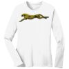 1-DAY RUSH NO MINIMUM Ladies Long Sleeve Crew Neck T-Shirt Thumbnail