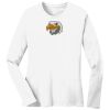 1-DAY RUSH NO MINIMUM Ladies Long Sleeve Crew Neck T-Shirt Thumbnail
