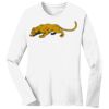 1-DAY RUSH NO MINIMUM Ladies Long Sleeve Crew Neck T-Shirt Thumbnail