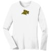 1-DAY RUSH NO MINIMUM Ladies Long Sleeve Crew Neck T-Shirt Thumbnail