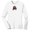 1-DAY RUSH NO MINIMUM Ladies Long Sleeve Crew Neck T-Shirt Thumbnail