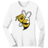 1-DAY RUSH NO MINIMUM Ladies Long Sleeve Crew Neck T-Shirt Thumbnail