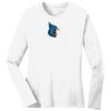 1-DAY RUSH NO MINIMUM Ladies Long Sleeve Crew Neck T-Shirt Thumbnail