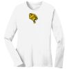 1-DAY RUSH NO MINIMUM Ladies Long Sleeve Crew Neck T-Shirt Thumbnail