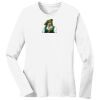 1-DAY RUSH NO MINIMUM Ladies Long Sleeve Crew Neck T-Shirt Thumbnail