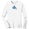 1-DAY RUSH NO MINIMUM Ladies Long Sleeve Crew Neck T-Shirt Thumbnail