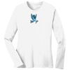 1-DAY RUSH NO MINIMUM Ladies Long Sleeve Crew Neck T-Shirt Thumbnail