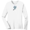 1-DAY RUSH NO MINIMUM Ladies Long Sleeve Crew Neck T-Shirt Thumbnail