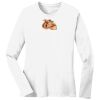 1-DAY RUSH NO MINIMUM Ladies Long Sleeve Crew Neck T-Shirt Thumbnail