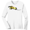 1-DAY RUSH NO MINIMUM Ladies Long Sleeve Crew Neck T-Shirt Thumbnail